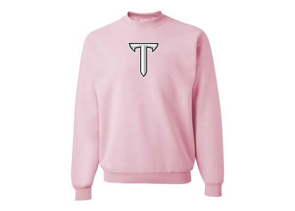 Men's Troy Trojans JERZEES NuBlend Crewneck Sweatshirt