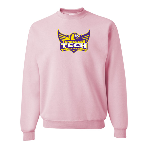 Men's Tennessee Tech Golden Eagles  JERZEES NuBlend Crewneck Sweatshirt