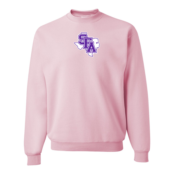 Men's Stephen F. Austin Lumberjacks   JERZEES NuBlend Crewneck Sweatshirt