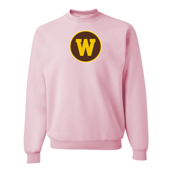 Men's Western Michigan Broncos  JERZEES NuBlend Crewneck Sweatshirt