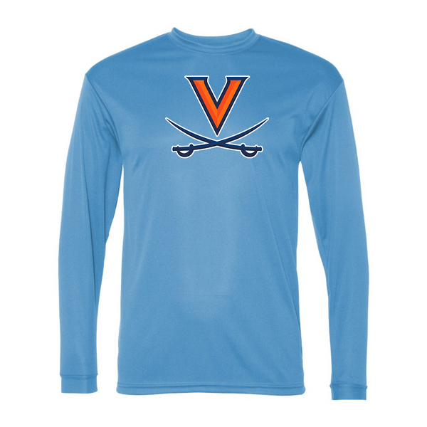 Men's  Virginia Cavaliers  Performance Long Sleeve T-Shirt