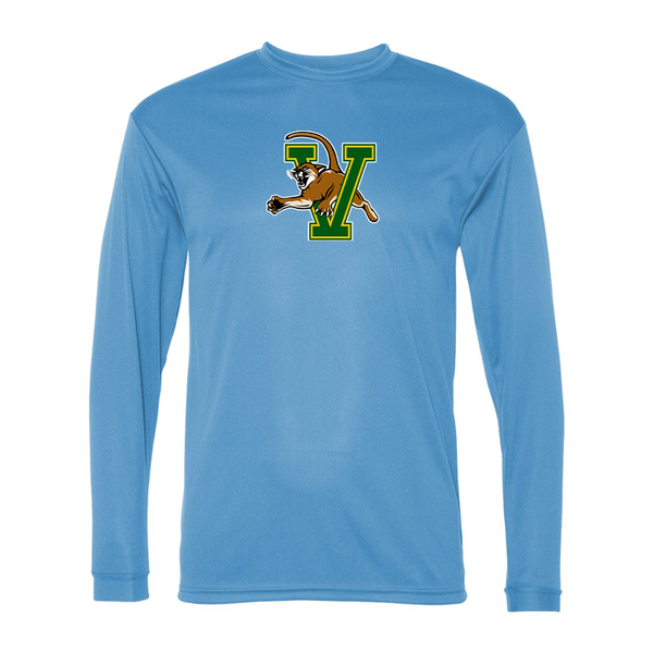 Men's Vermont Catamounts  Performance Long Sleeve T-Shirt