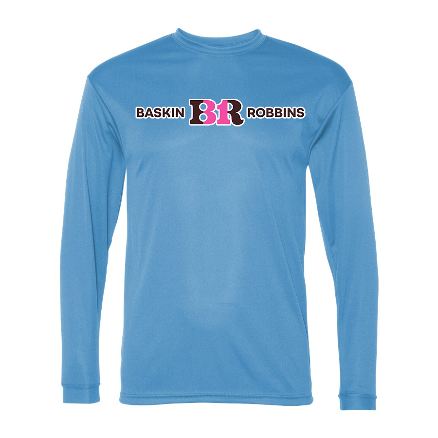 Men's Baskin-Rоbbins Polyester Long Sleeve T-Shirt
