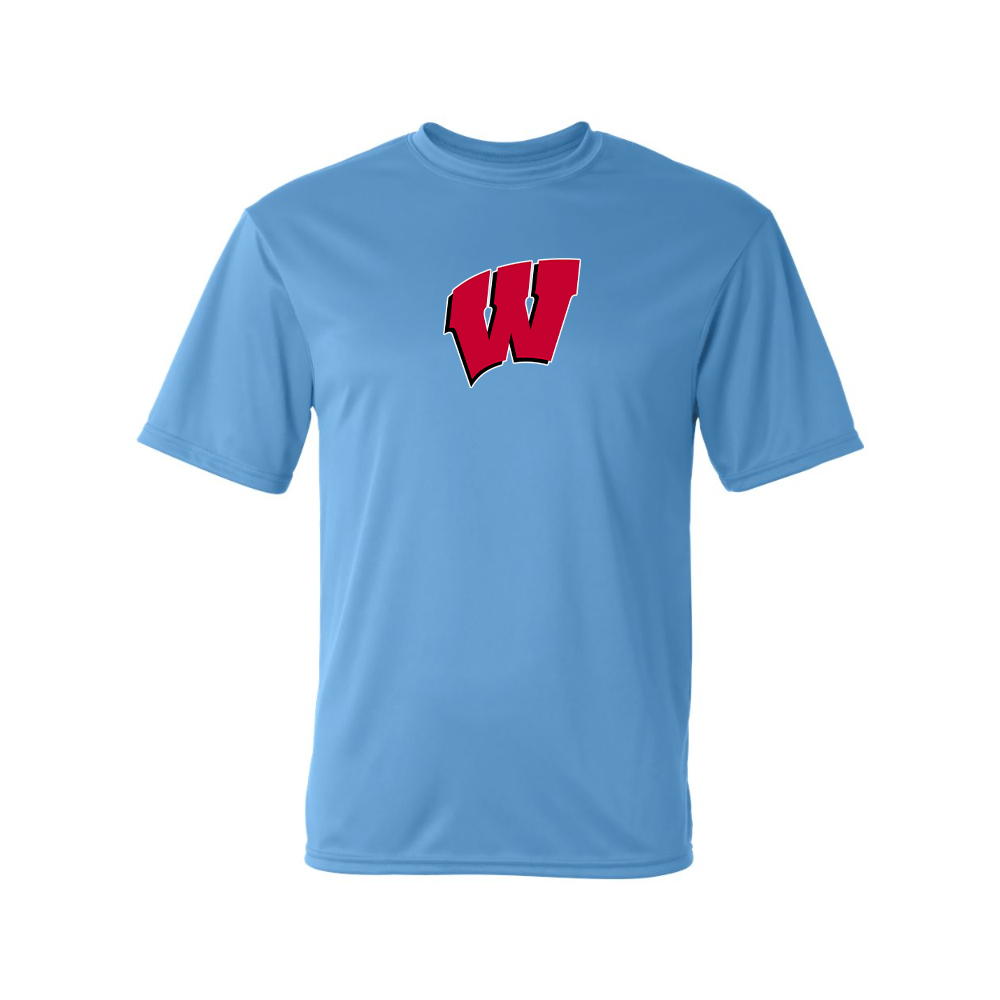 Men's  Wisconsin Badgers Polyester T-Shirt