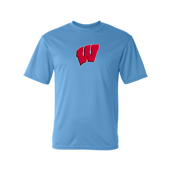 Men's  Wisconsin Badgers Polyester T-Shirt