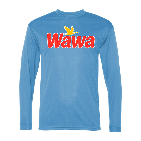 Men's  Wawa Gas Station  Performance Long Sleeve T-Shirt