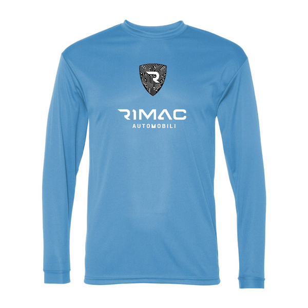 Men's Rimac Automobili Polyester Long Sleeve T-Shirt