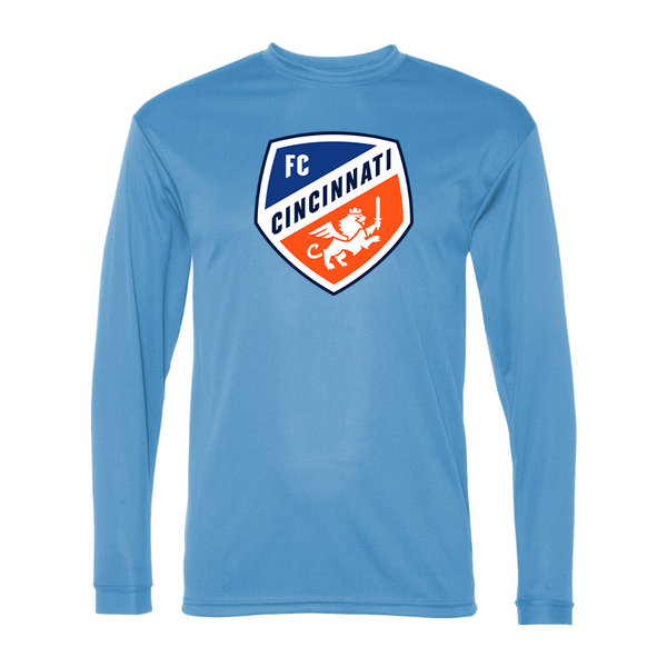 Men's  FC Cincinnati Polyester Long Sleeve T-Shirt