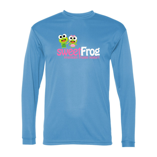 Men's SweetFrog Frozen Yogurt Polyester Long Sleeve T-Shirt