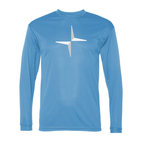 Men's Polestar Eletric Car Polyester Long Sleeve T-Shirt