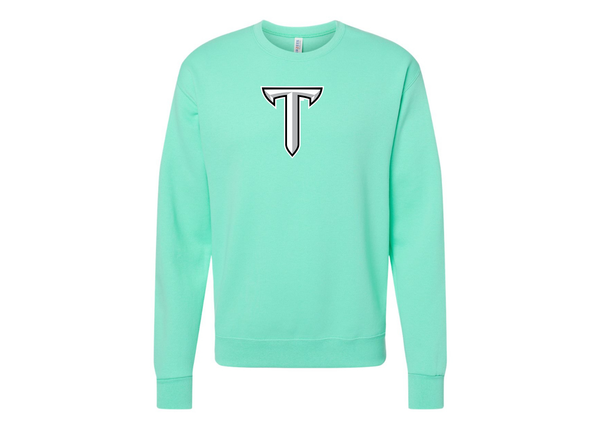 Men's Troy Trojans JERZEES NuBlend Crewneck Sweatshirt