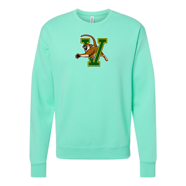 Men's Vermont Catamounts JERZEES NuBlend Crewneck Sweatshirt
