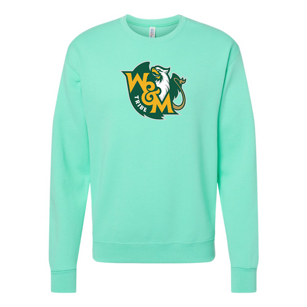 Men's William and Mary Tribe   JERZEES NuBlend Crewneck Sweatshirt
