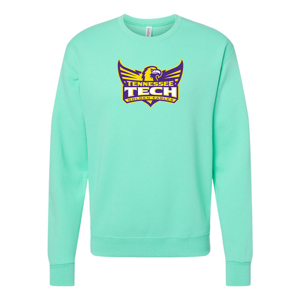 Men's Tennessee Tech Golden Eagles  JERZEES NuBlend Crewneck Sweatshirt