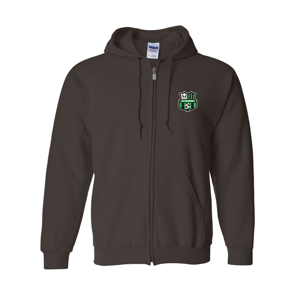 Men's U.S. Sassuolo Soccer  Gildan  Heavy Blend Full Zip Hooded Sweatshirt