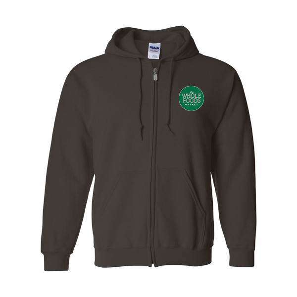 Men's Whole Foods Market Gildan  Heavy Blend Full Zip Hooded Sweatshirt