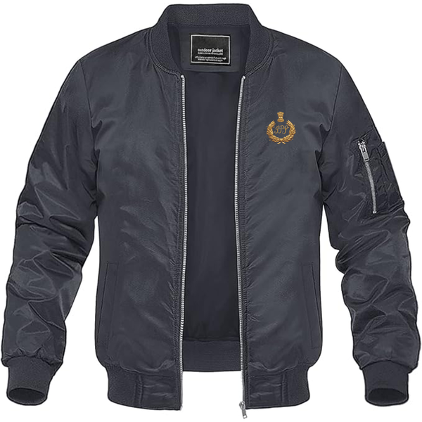 Men's IPS India Lightweight Bomber Jacket Windbreaker Softshell Varsity Jacket Coat