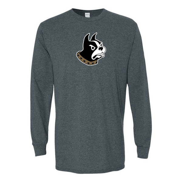 Men's  Wofford Terriers Gildan Heavy Cotton Long Sleeve T-Shirt