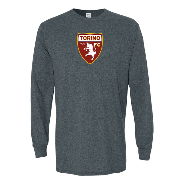 Men's Torino Soccer Gildan Heavy Cotton Long Sleeve T-Shirt