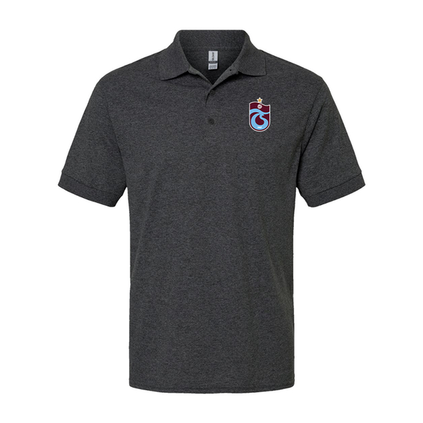 Men's Trabzonspor Soccer Gildan Dry Blend Jersey Polo