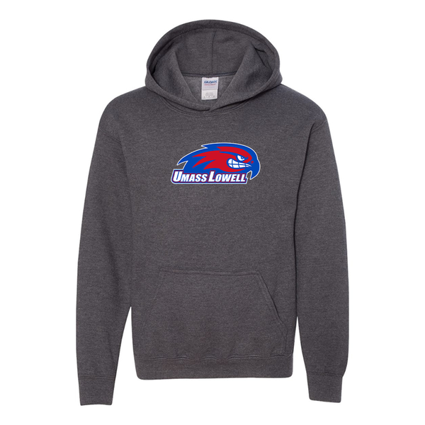 Youth  UMass Lowell River Hawks Gildan Heavy Blend  Hooded Sweatshirt