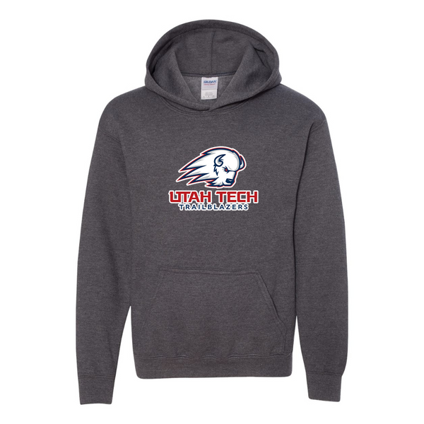 Youth Utah Tech Trailblazers  Gildan Heavy Blend  Hooded Sweatshirt