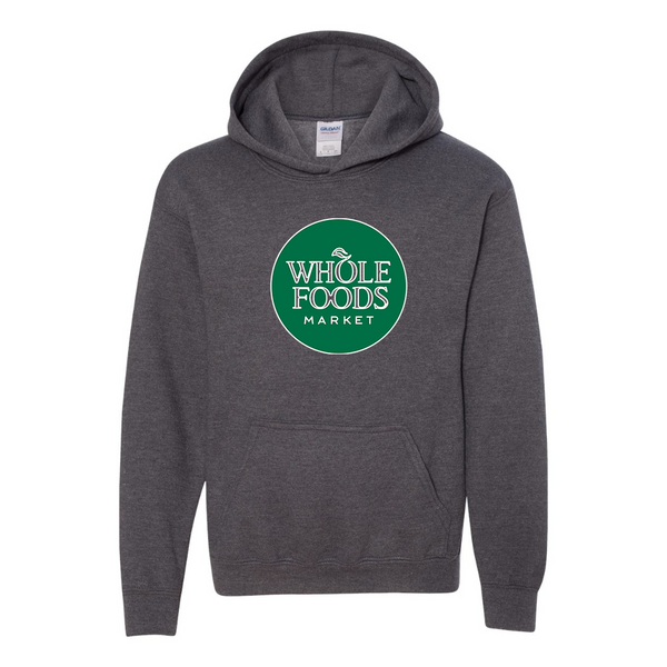 Youth Whole Foods Market Gildan Heavy Blend  Hooded Sweatshirt