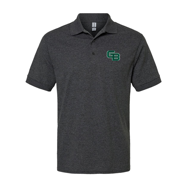 Men's  Wisconsin Green Bay Phoenix Gildan Dry Blend Jersey Polo