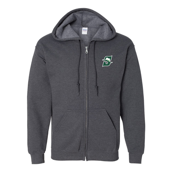 Men's Stetson Hatters Gildan  Heavy Blend Full Zip Hooded Sweatshirt