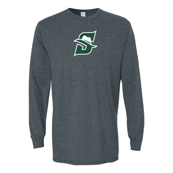Men's Stetson Hatters Gildan Heavy Cotton Long Sleeve T-Shirt