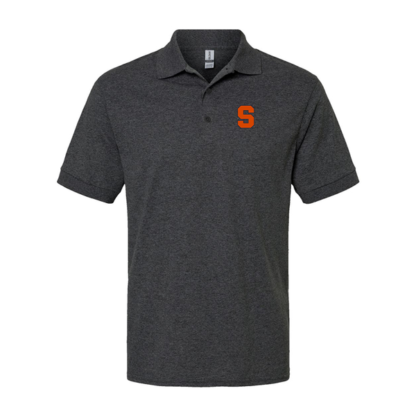 Men's Syracuse Orange Gildan Dry Blend Jersey Polo