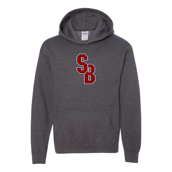 Youth Stony Brook Seawolves Gildan Heavy Blend  Hooded Sweatshirt