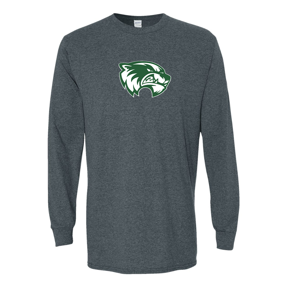 Men's  Utah Valley Wolverines Gildan Heavy Cotton Long Sleeve T-Shirt