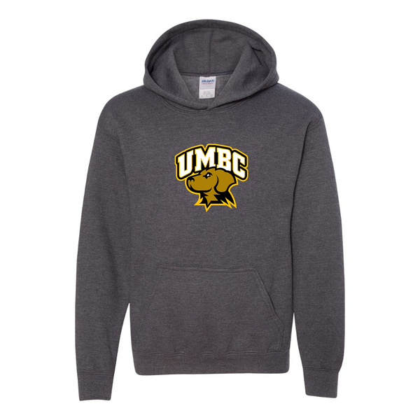 Youth  UMBC Retrievers Gildan Heavy Blend  Hooded Sweatshirt