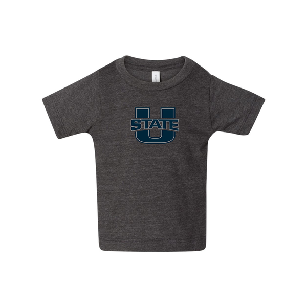 Utah State Aggies  BELLA CANVAS Infant Jersey Tee