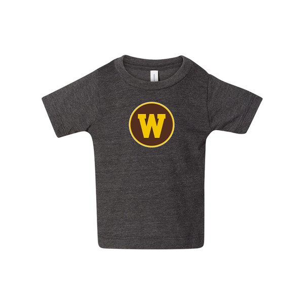 Western Michigan Broncos BELLA CANVAS Infant Jersey Tee