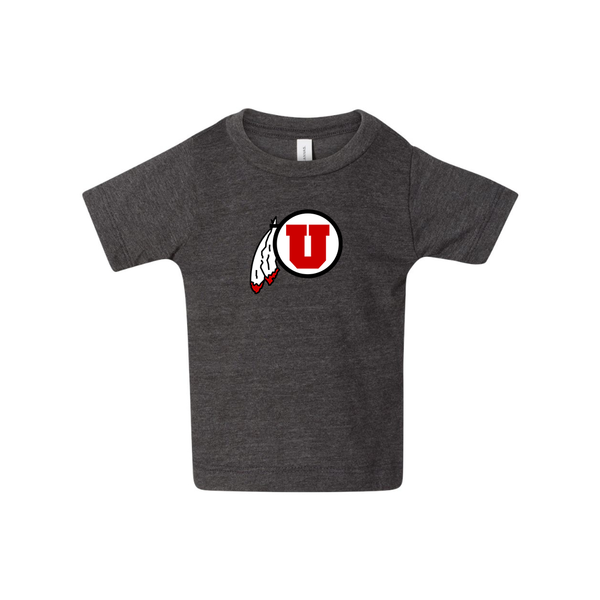 Utah Utes BELLA CANVAS Infant Jersey Tee