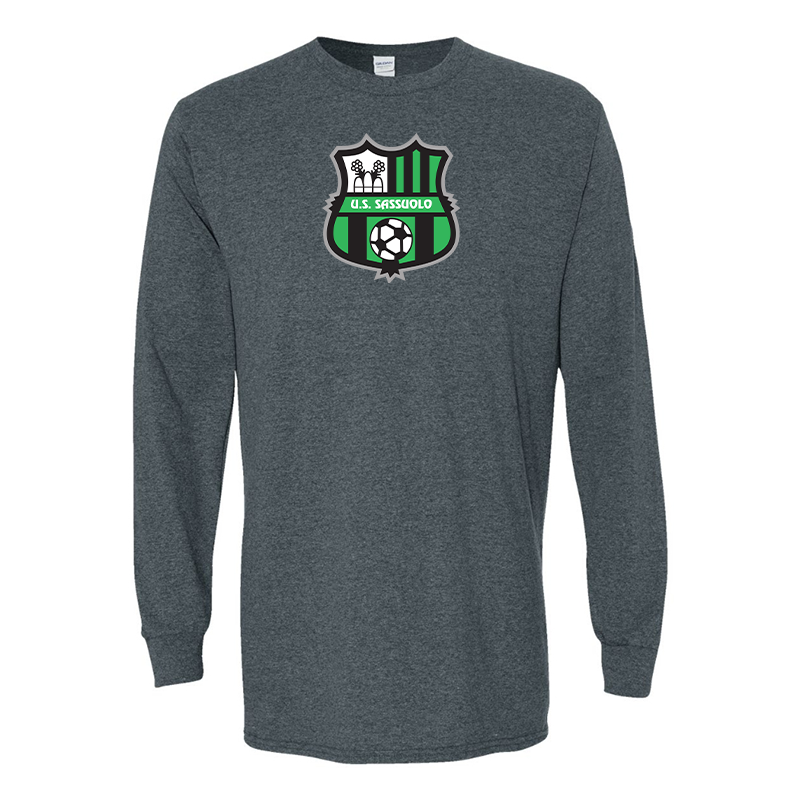 Men's U.S. Sassuolo Soccer Gildan Heavy Cotton Long Sleeve T-Shirt