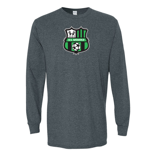 Men's U.S. Sassuolo Soccer Gildan Heavy Cotton Long Sleeve T-Shirt