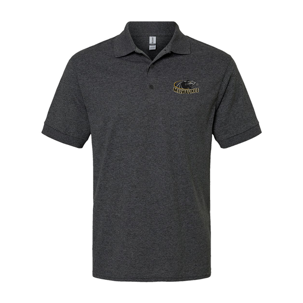 Men's Wisconsin Milwaukee Panthers Gildan Dry Blend Jersey Polo