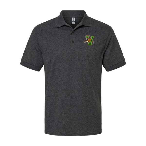 Men's Vermont Catamounts Gildan Dry Blend Jersey Polo