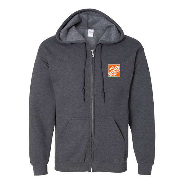 Men's The Home Depot Gildan  Heavy Blend Full Zip Hooded Sweatshirt