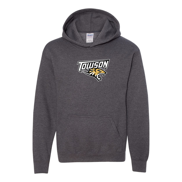 Youth Towson Tigers Gildan Heavy Blend  Hooded Sweatshirt