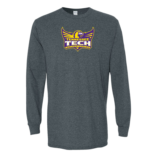 Men's Tennessee Tech Golden Eagles Gildan Heavy Cotton Long Sleeve T-Shirt