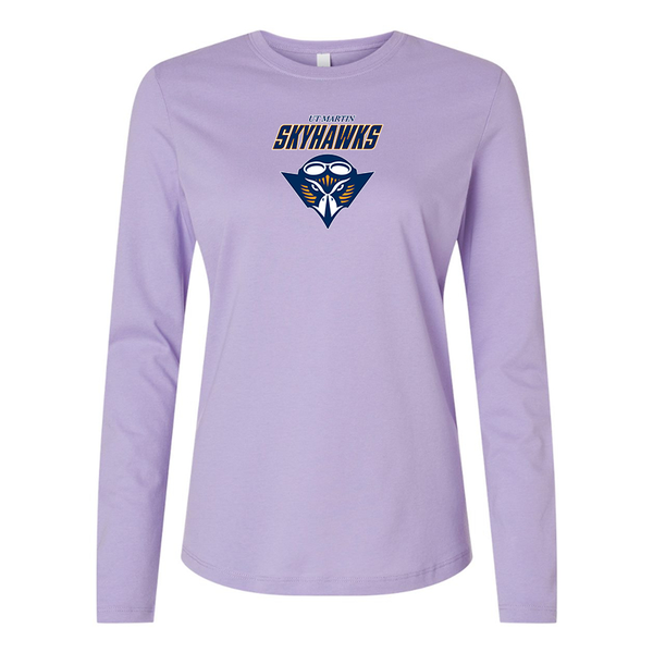 BELLA CANVAS Women’s Tennessee Martin Skyhawks Jersey Long Sleeve Tee