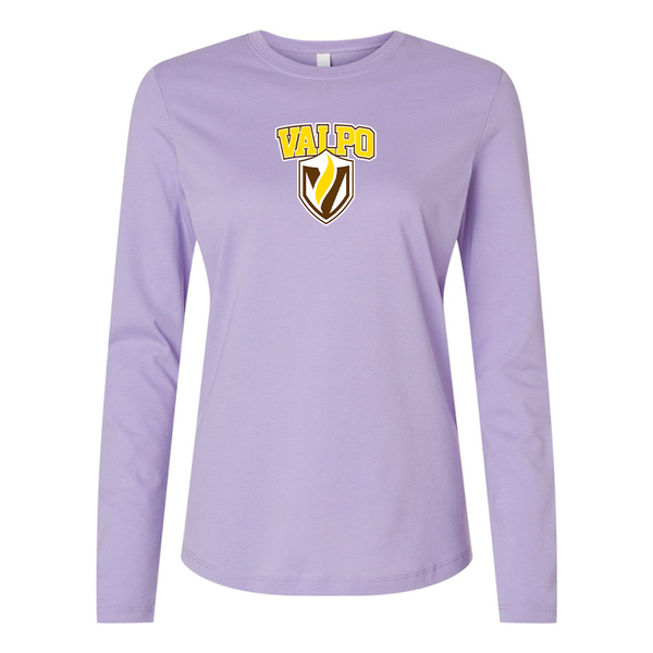 BELLA CANVAS Women’s Valparaiso Crusaders Jersey Long Sleeve Tee
