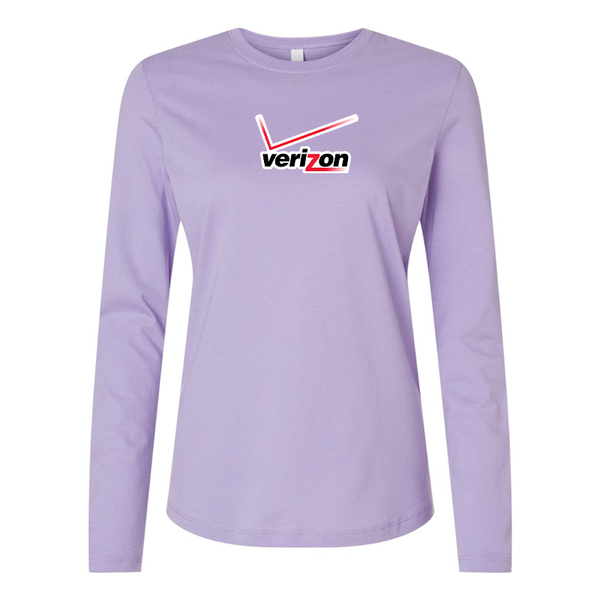 BELLA CANVAS Women’s Verizon Wireless Jersey Long Sleeve Tee