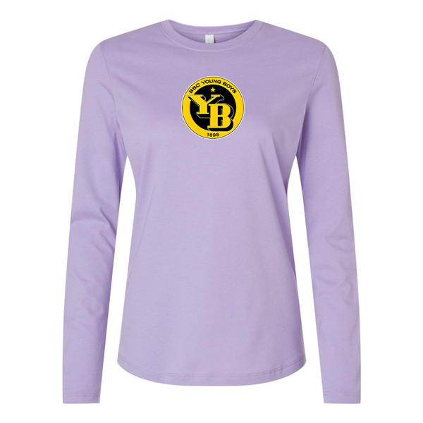 BELLA CANVAS Women’s Young Boys Soccer Jersey Long Sleeve Tee