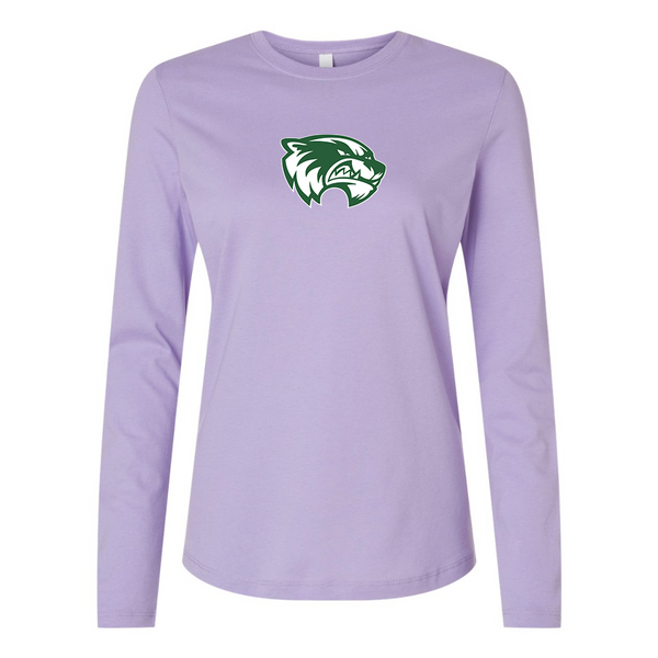 BELLA CANVAS Women’s Utah Valley Wolverines Jersey Long Sleeve Tee