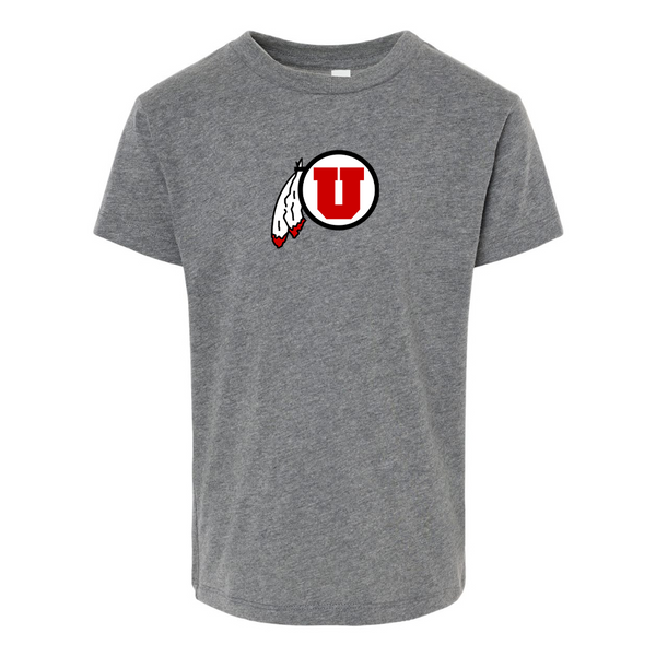 Utah Utes BELLA  CANVAS Toddler Jersey Tee
